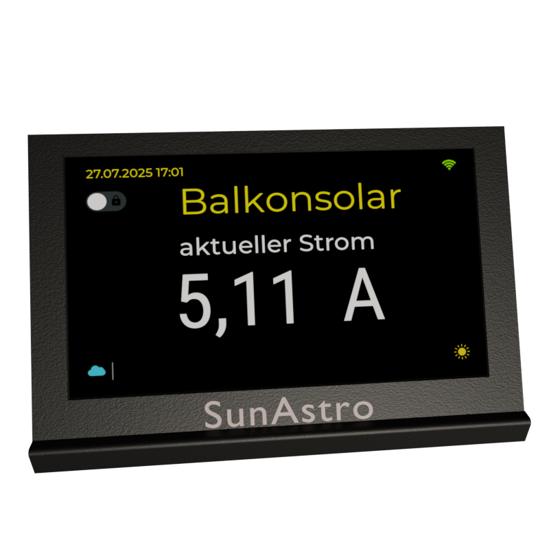 7" Solar Messgerät